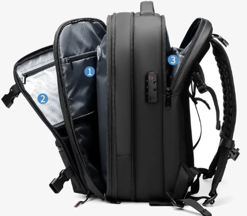 Men's Large Multifunctional Travel Backpack