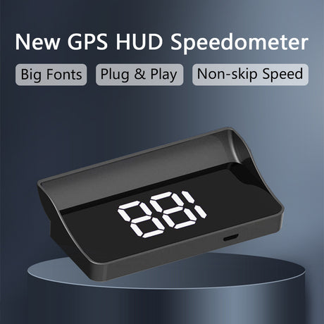 2023 V9 Car HUD Universal Display for KMH/MPH