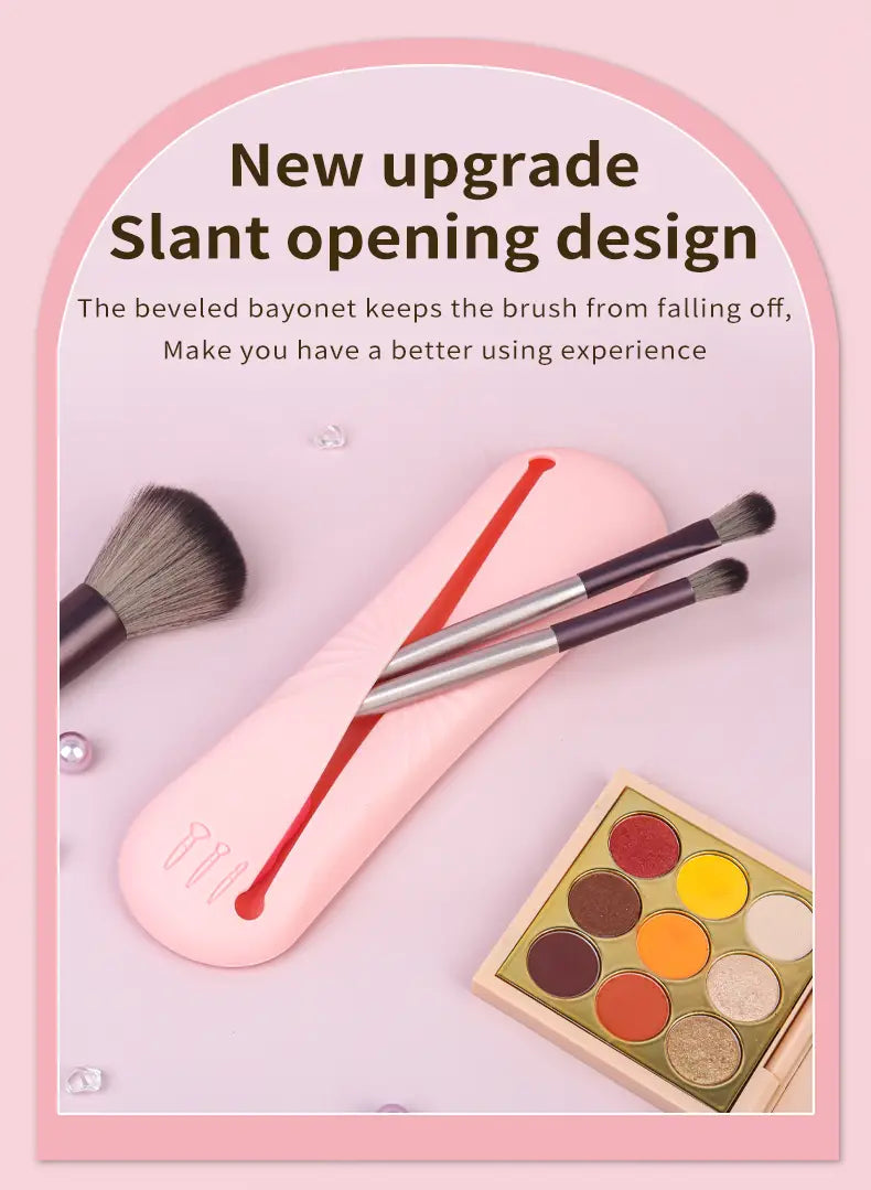Large Capacity Portable Travel Makeup Brush Organizer