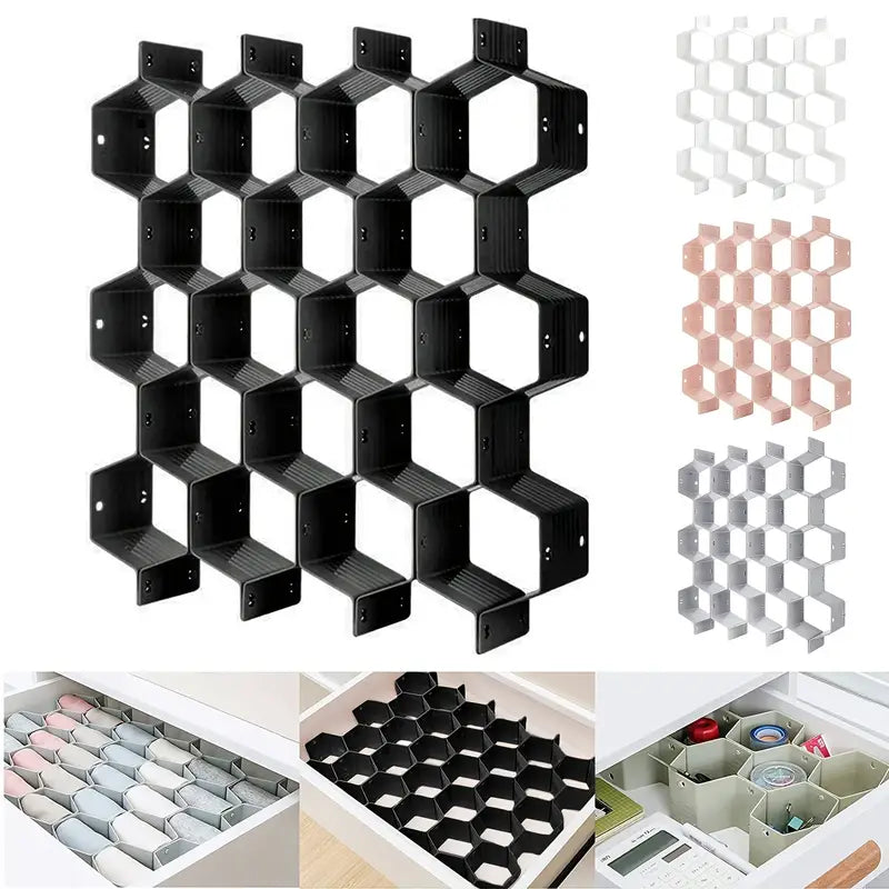 Adjustable Drawer Organizer Set for Home Storage