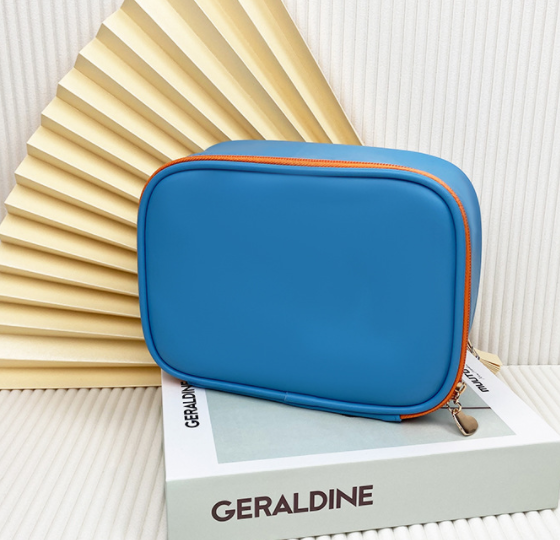 Korean PU Waterproof Cosmetic Bag