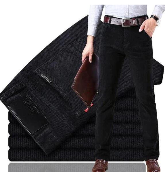 AKRAMAN™ Men's Classic Corduroy Jeans (One Piece)