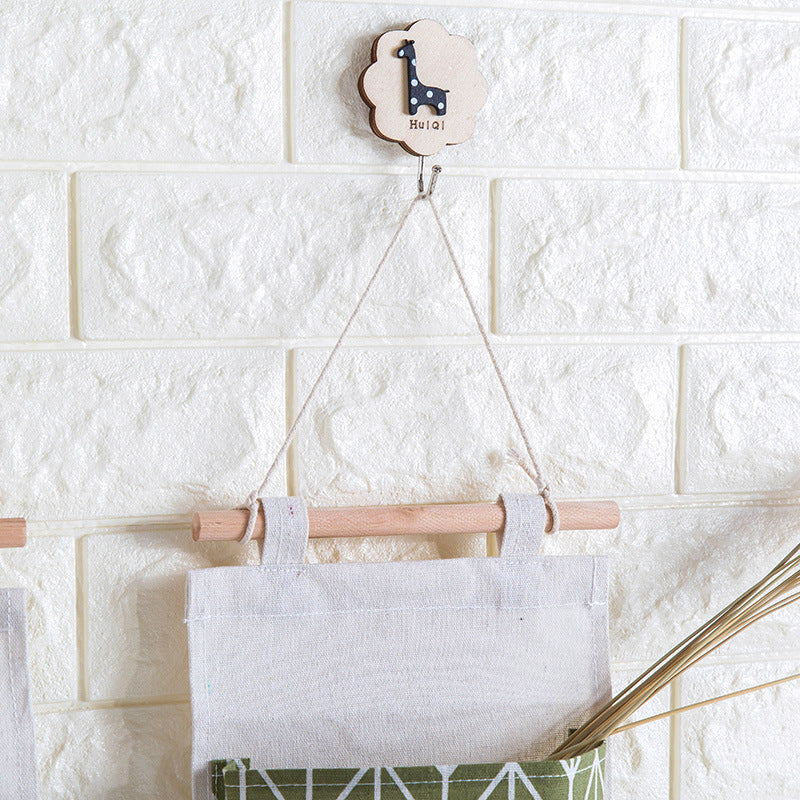 Waterproof Cotton Linen Storage Hanging Bag