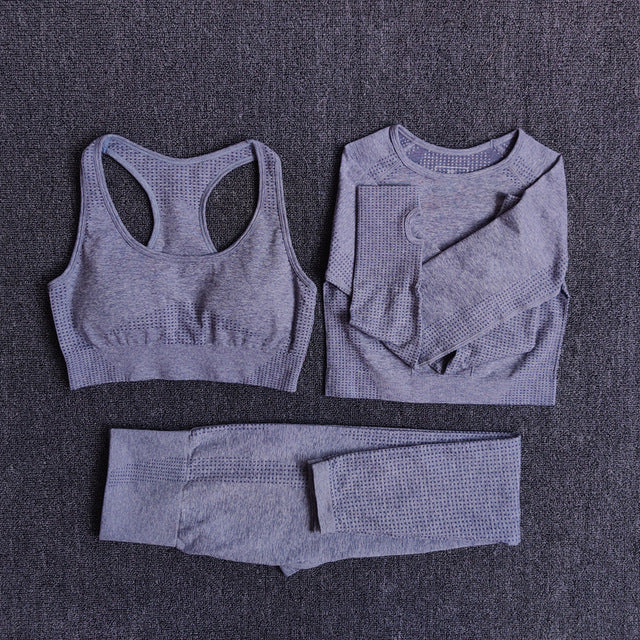 High Waist Yoga Pants Set