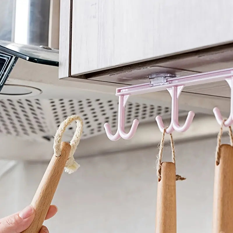 1pc Traceless Nail-Free Kitchen Organizer Hanger