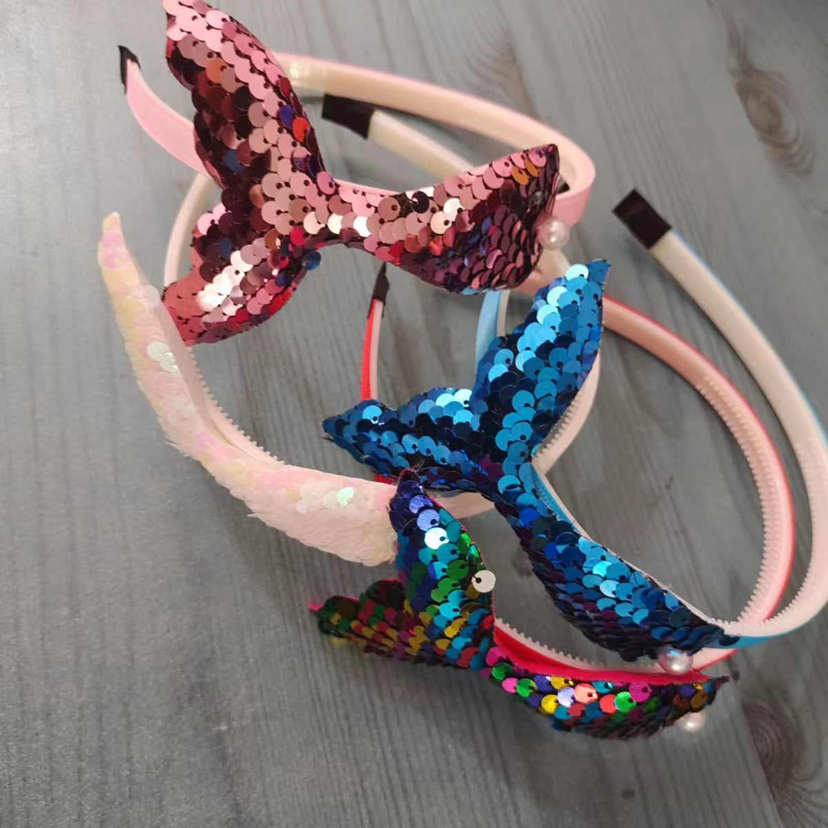 Children's Sequin Mermaid Headband Hair Accessory