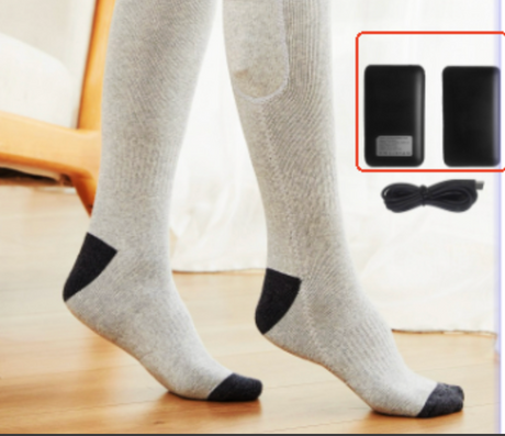 Electric Heated Socks with Rechargeable Lithium Battery