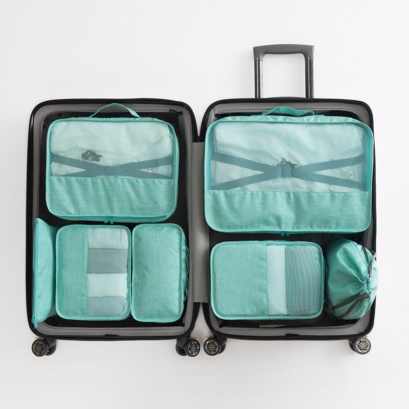 Cation Travel Organizer Bag Set - 7 Pieces Customizable