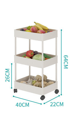Bathroom and Kitchen Storage Rack Shelf