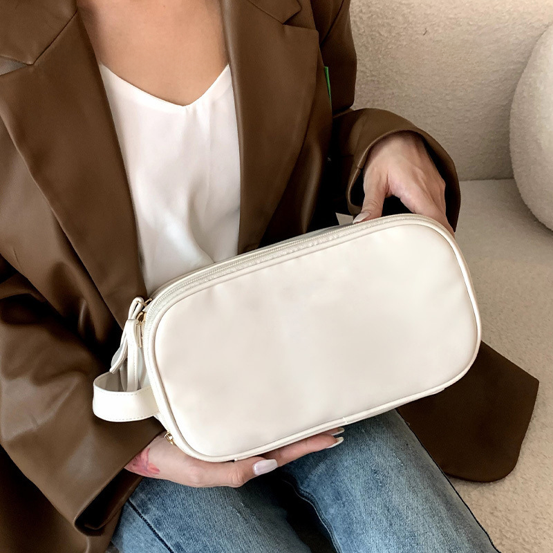 Large Capacity Travel Makeup Bag with Organizer Pouch