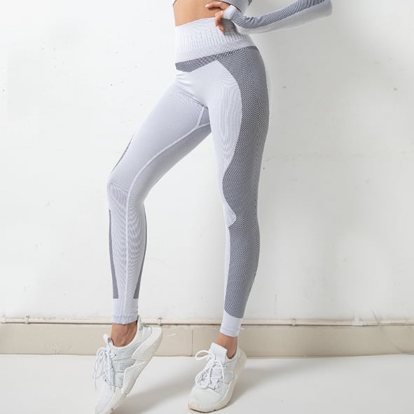 Seamless Jacket Zipper Suit for Fitness Yoga Wear
