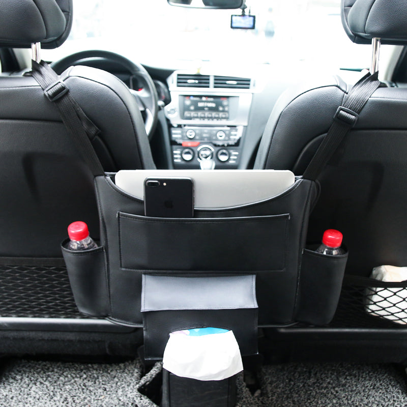 Car Seat Back Storage Organizer with Cup and Phone Holder