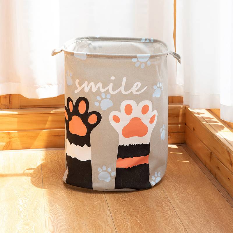 Foldable Laundry Basket and Toy Storage Bucket (1pc)