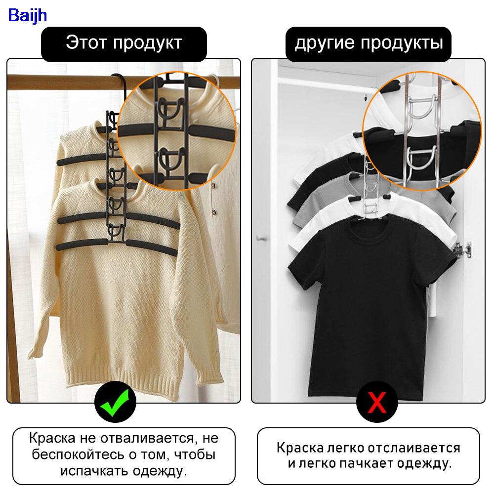 Adjustable Multifunctional Hanger and Closet Organizer