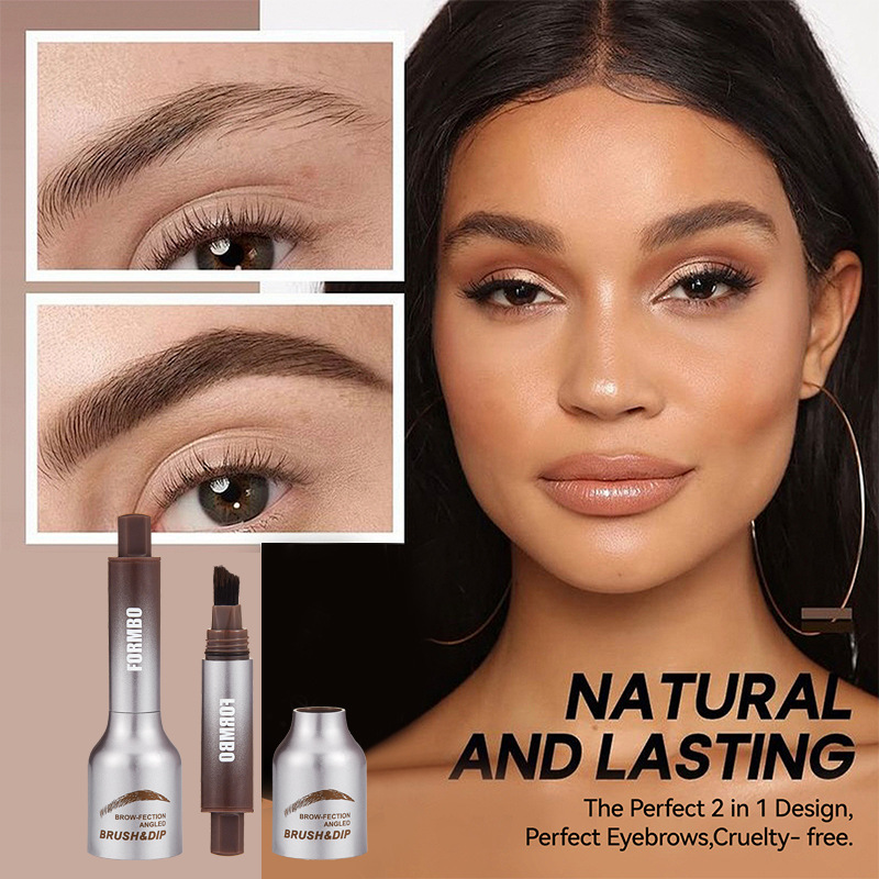 3D Eyebrow Brush with Pressing Head Eyebrow Cream