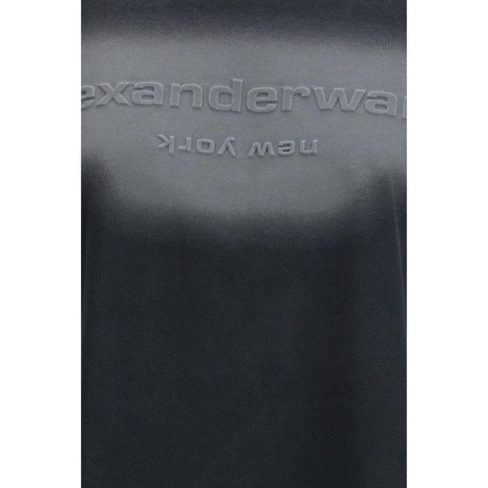 Alexander Wang Black Cotton T-Shirt