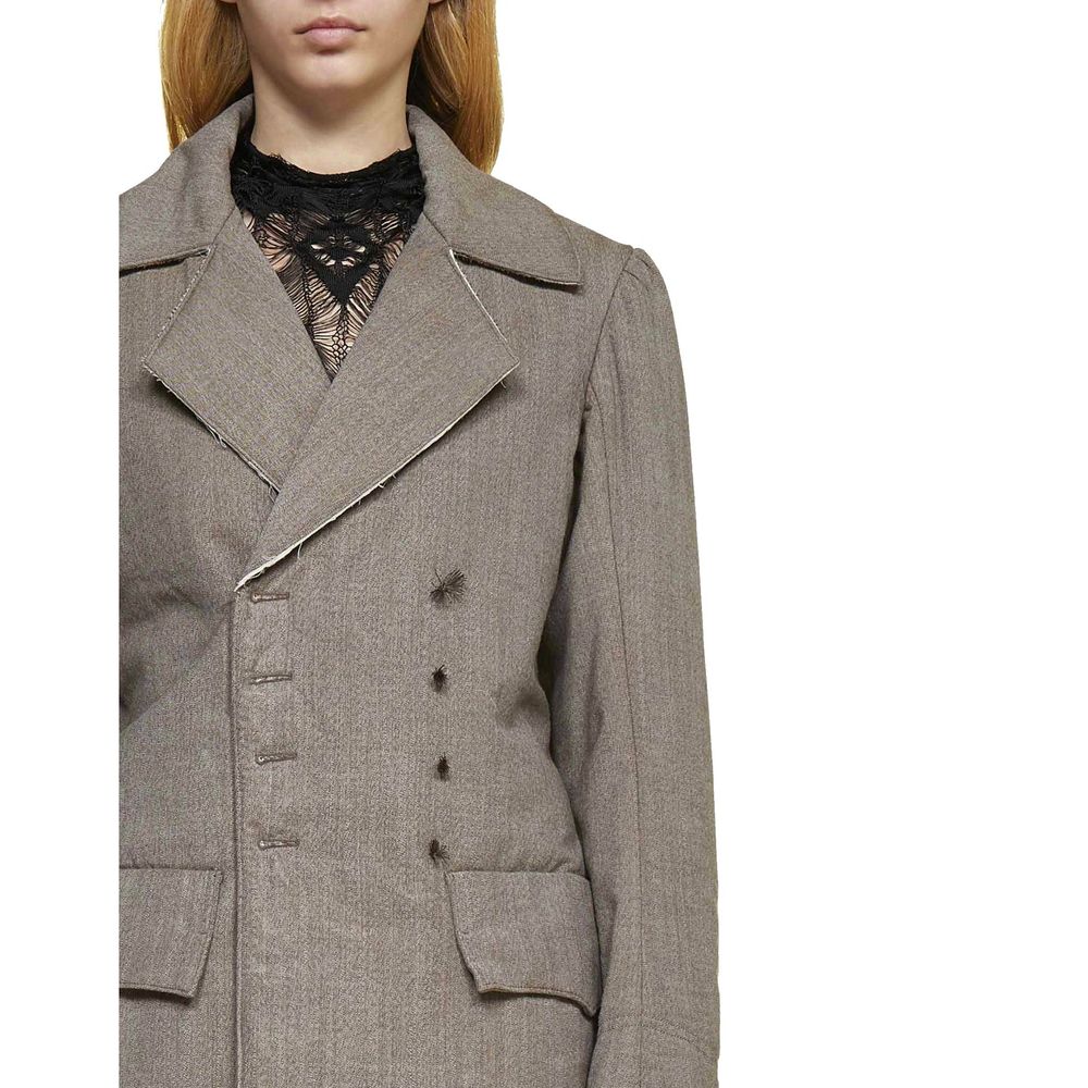 Maison Margiela Brown Wool Blazer