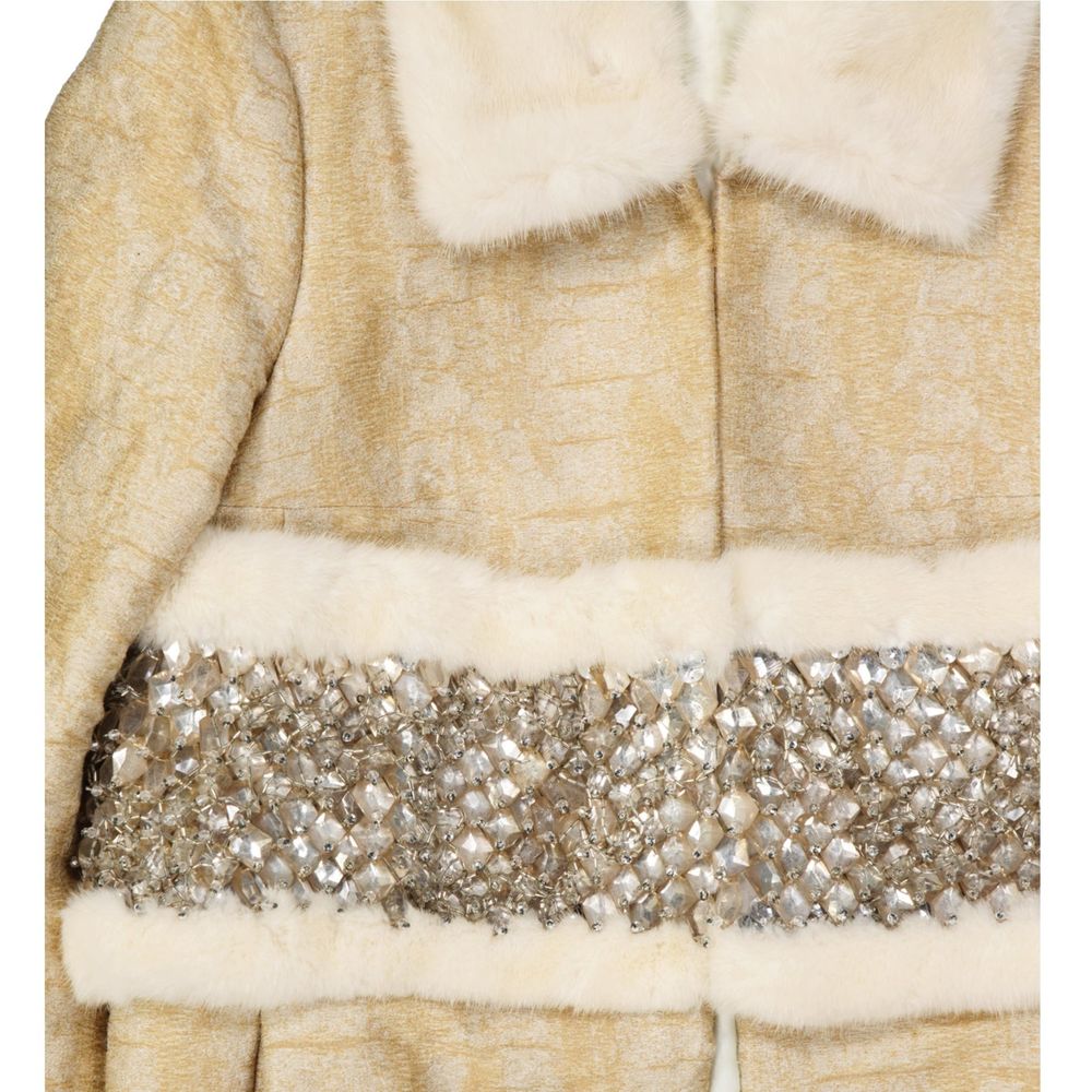 Dsquared² Beige Polyamide Coat