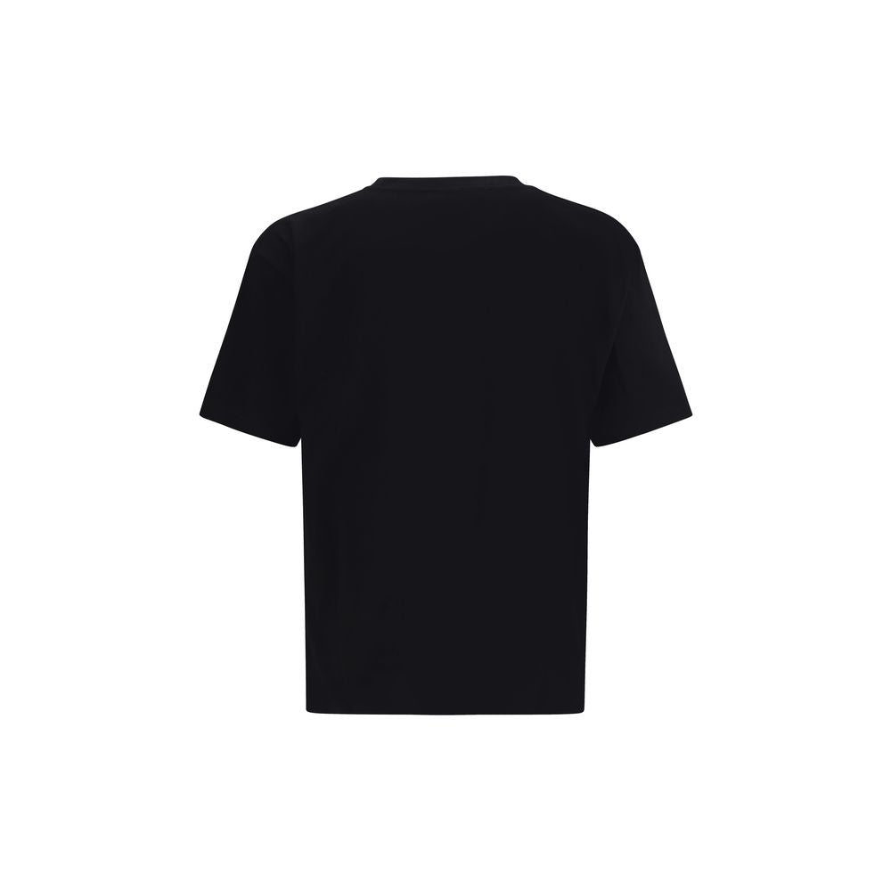 Valentino Black Cotton T-Shirt