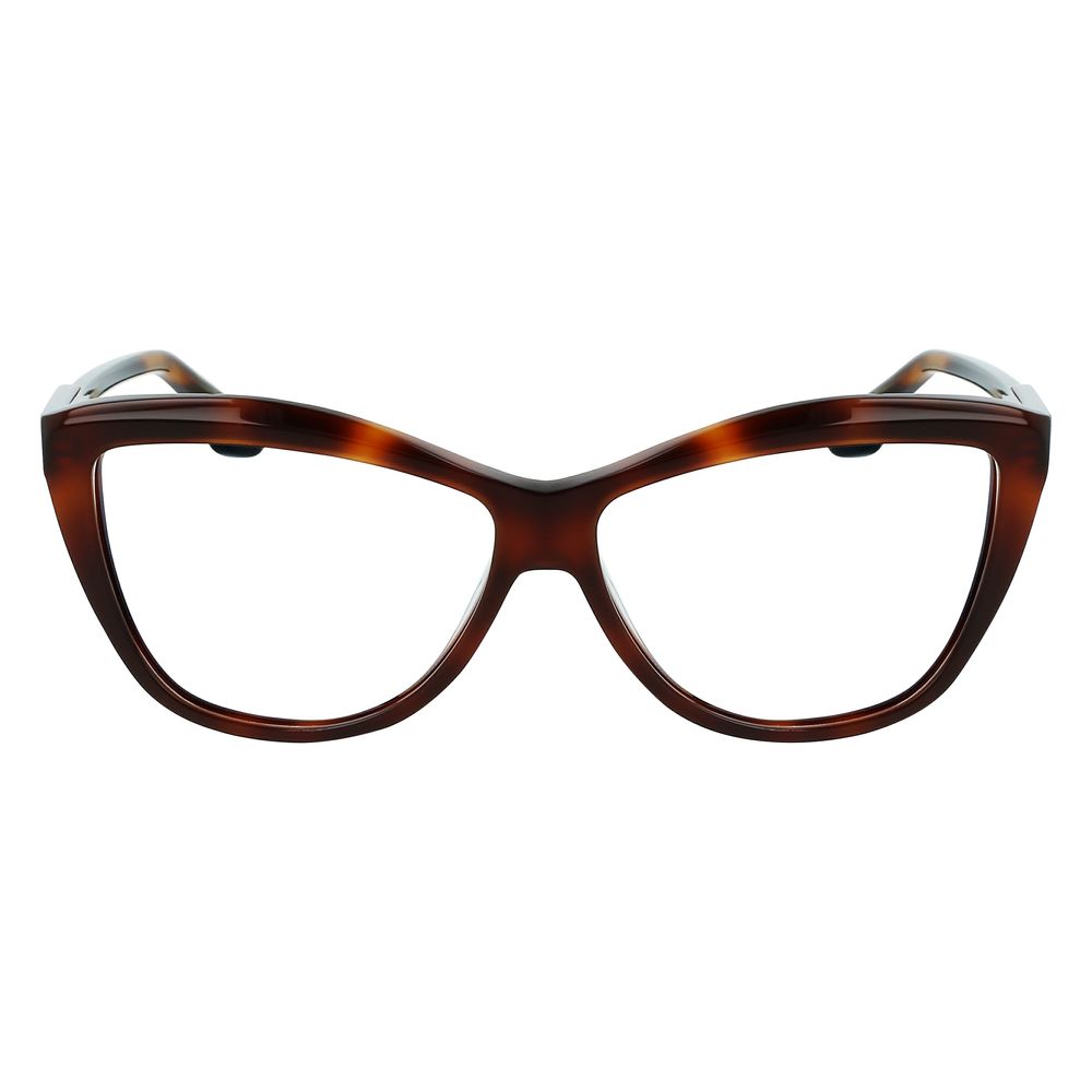 Victoria Beckham Brown Acetate Glasses (Frames)