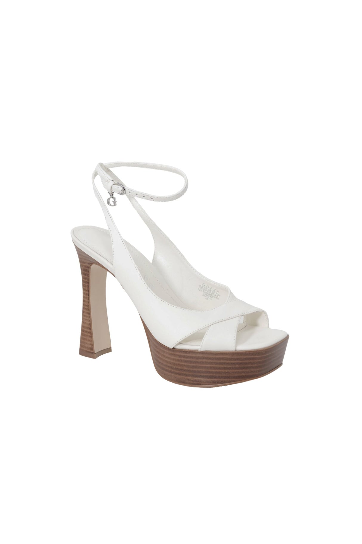 Guess Beige Other Fibres Platform Sandals
