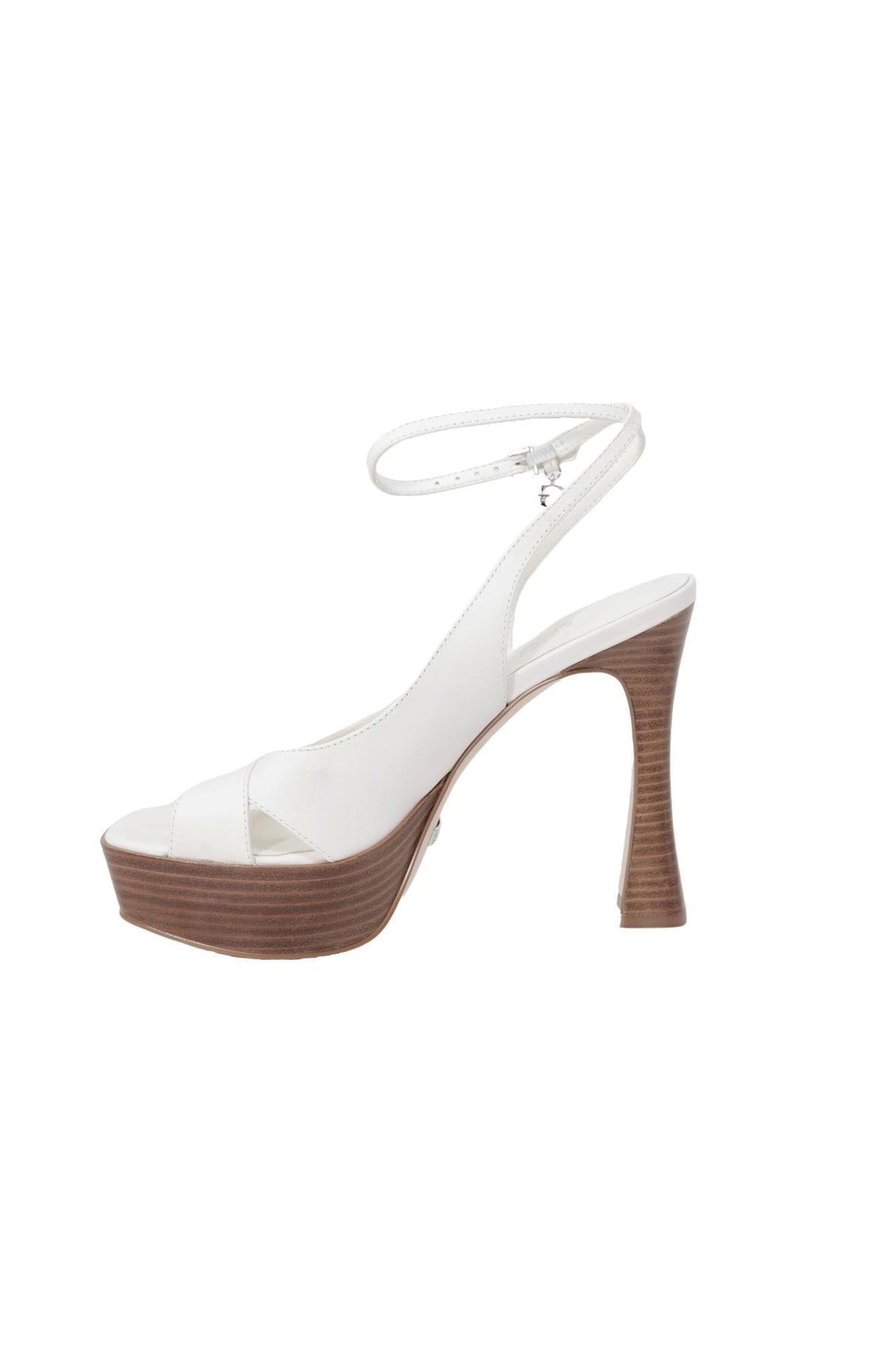 Guess Beige Other Fibres Platform Sandals
