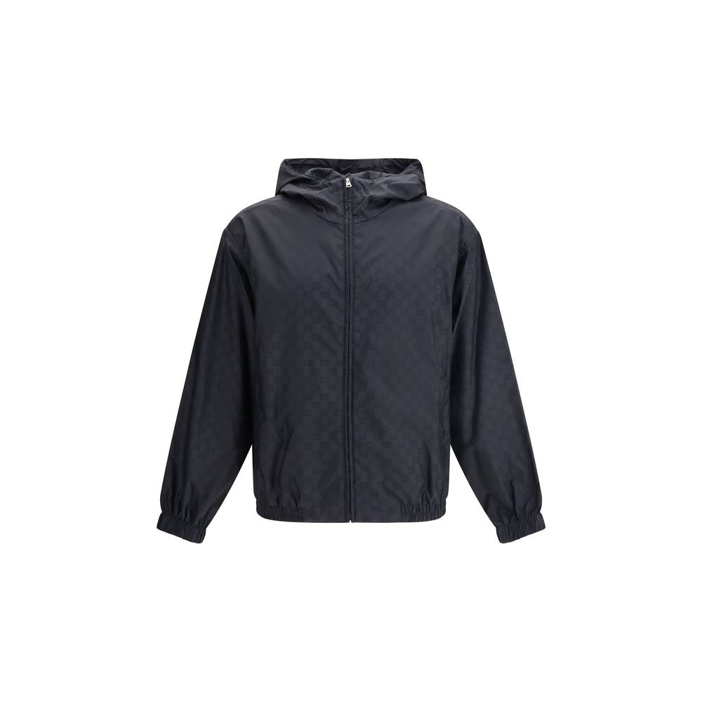 Gucci Black Polyamide Shell Jacket