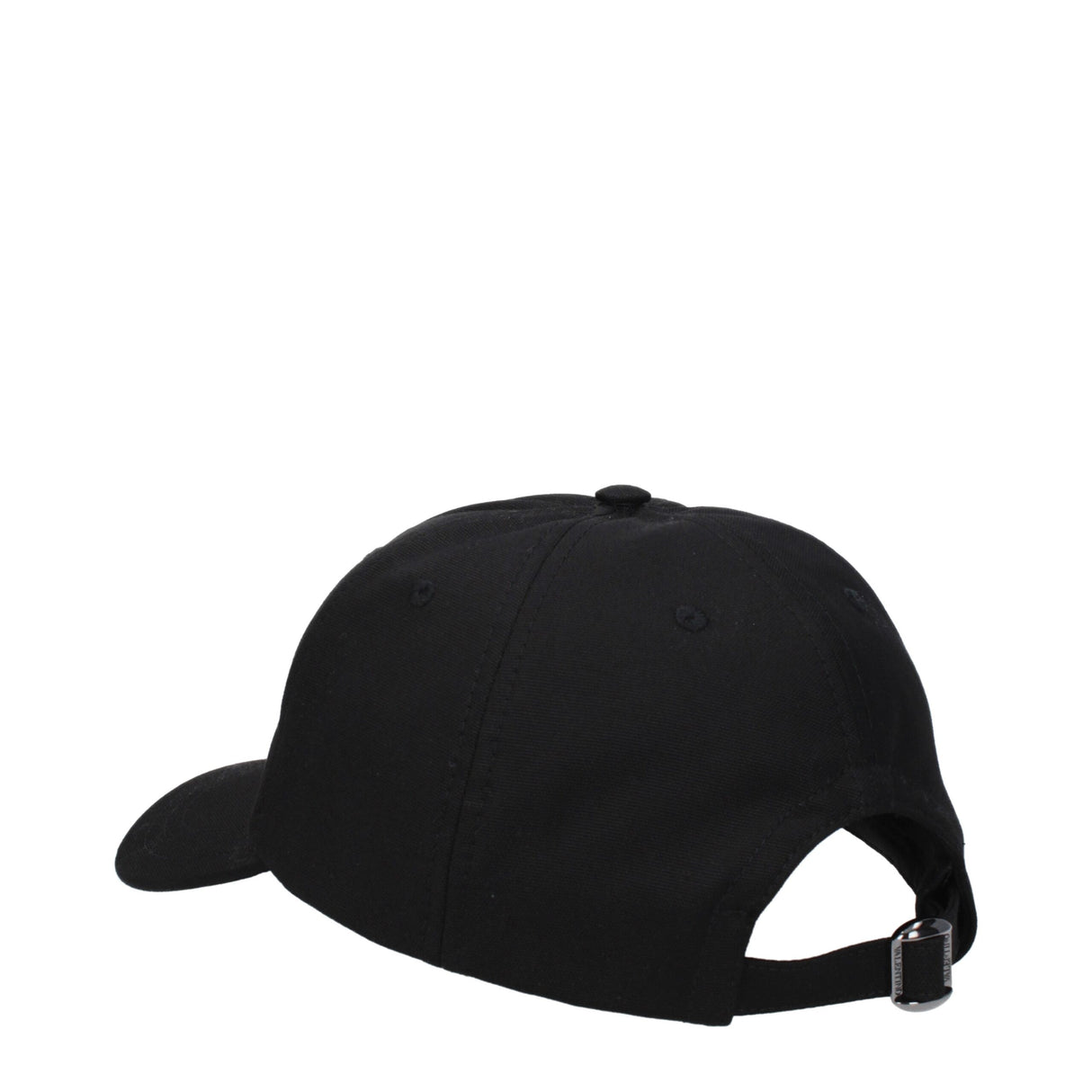 Valentino Garavani Black Cotton Cap (Baseball Hat)