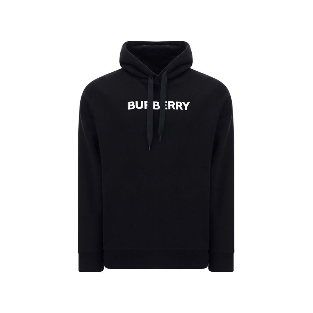 Burberry Black Cotton Sweatshirt