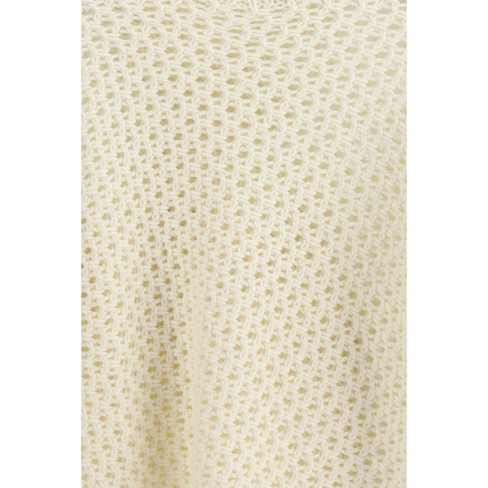 Fabiana Filippi Beige Wool Sweatshirt