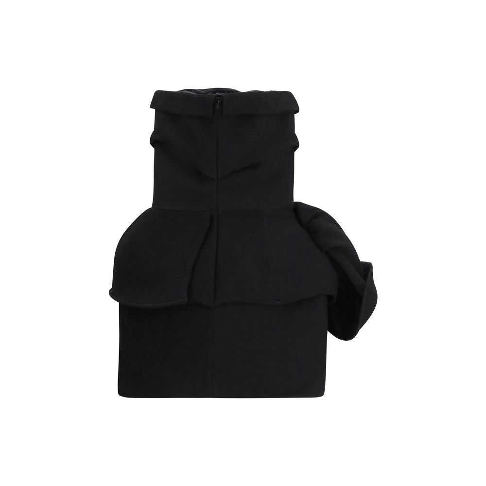 Magda Butrym Black Viscose Casual Dress