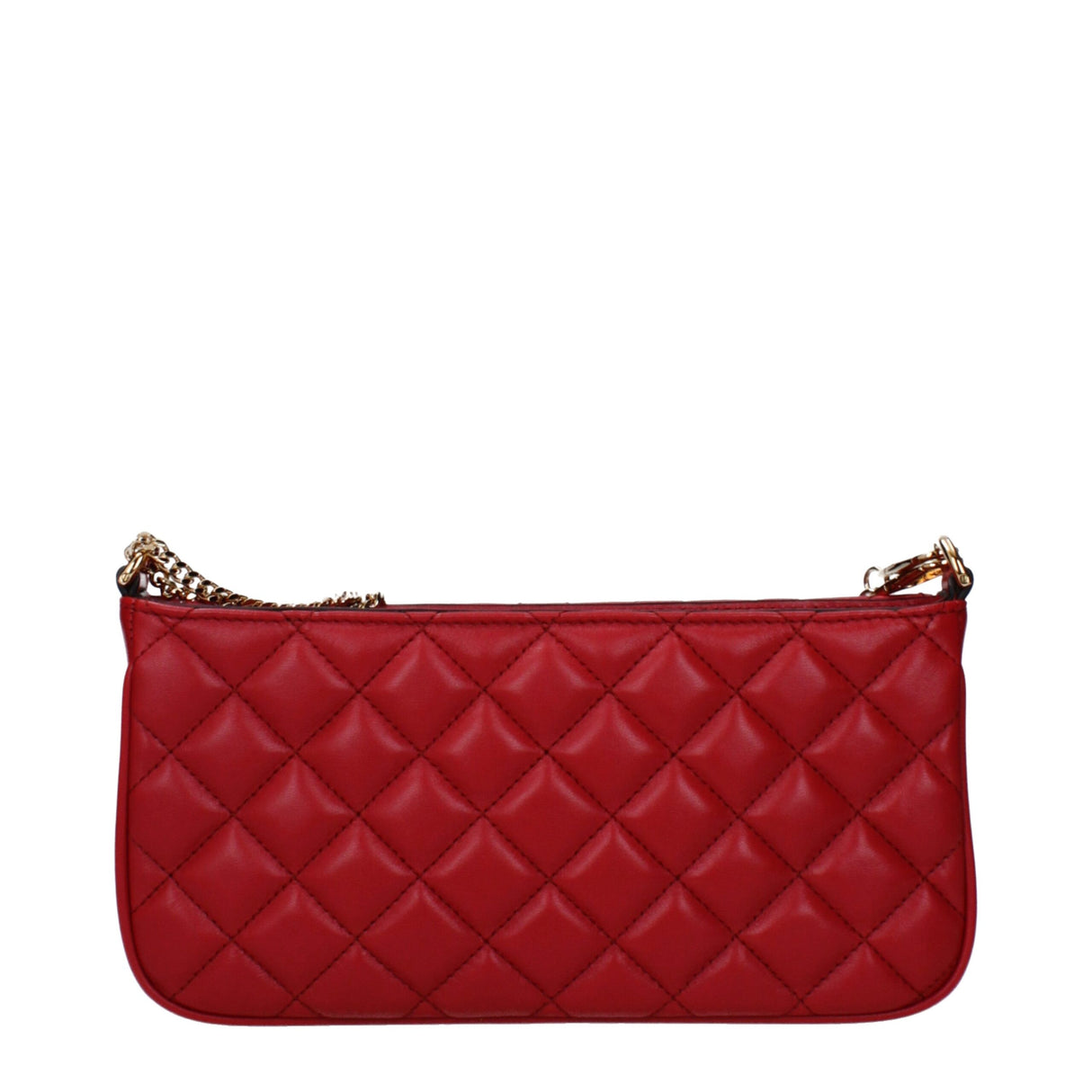 Versace Red Leather Crossbody Bag