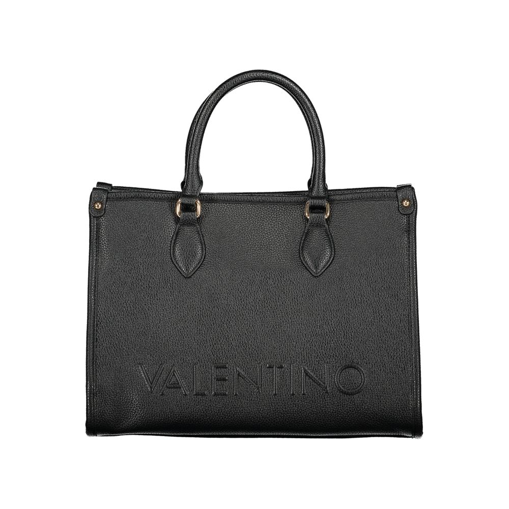 Mario Valentino Black Polyurethane Women Handbag