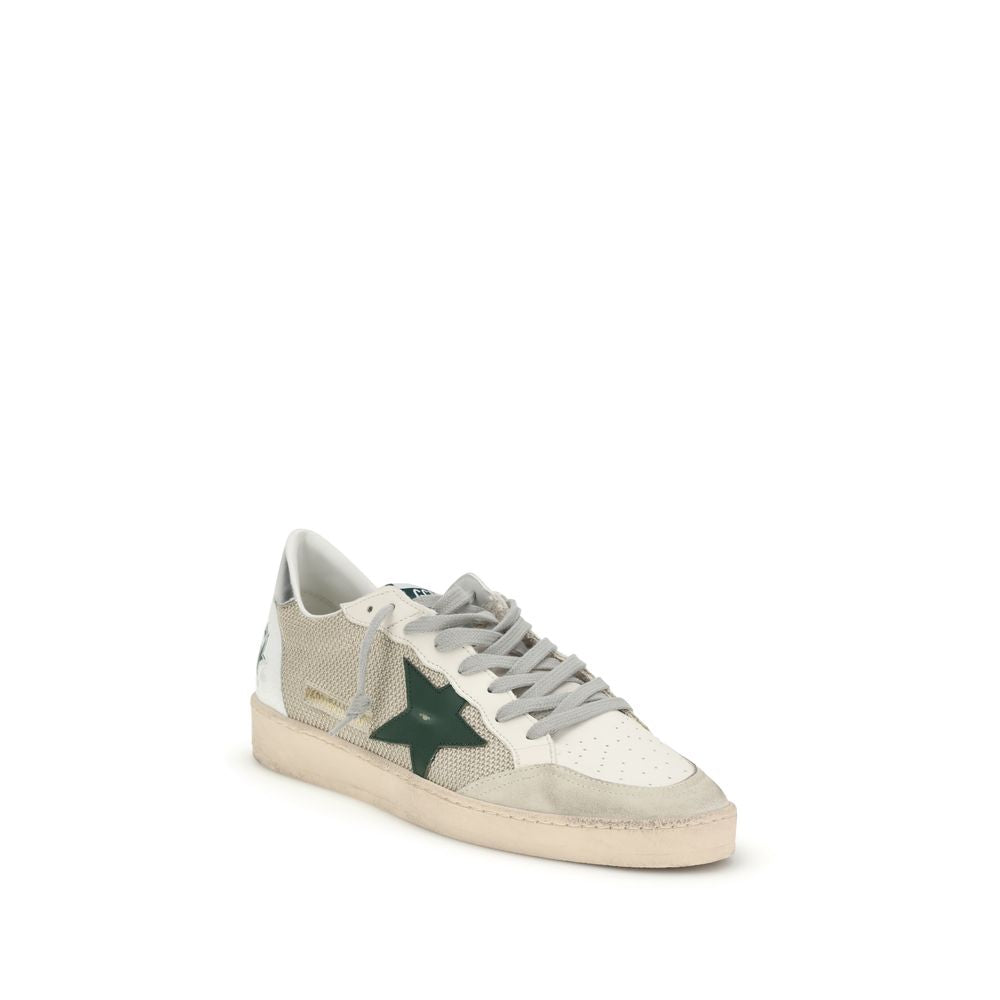 Golden Goose White Rubber Athletic Sneakers