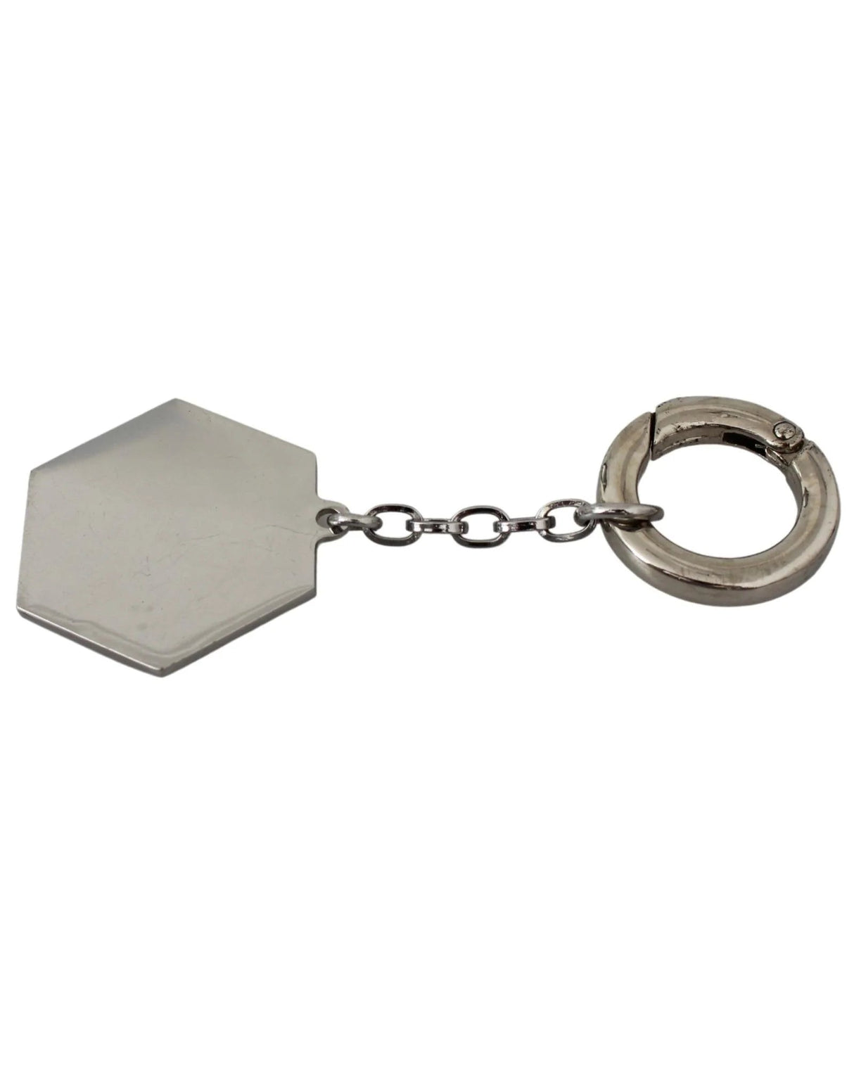 Ferre Blue Metal Keychain