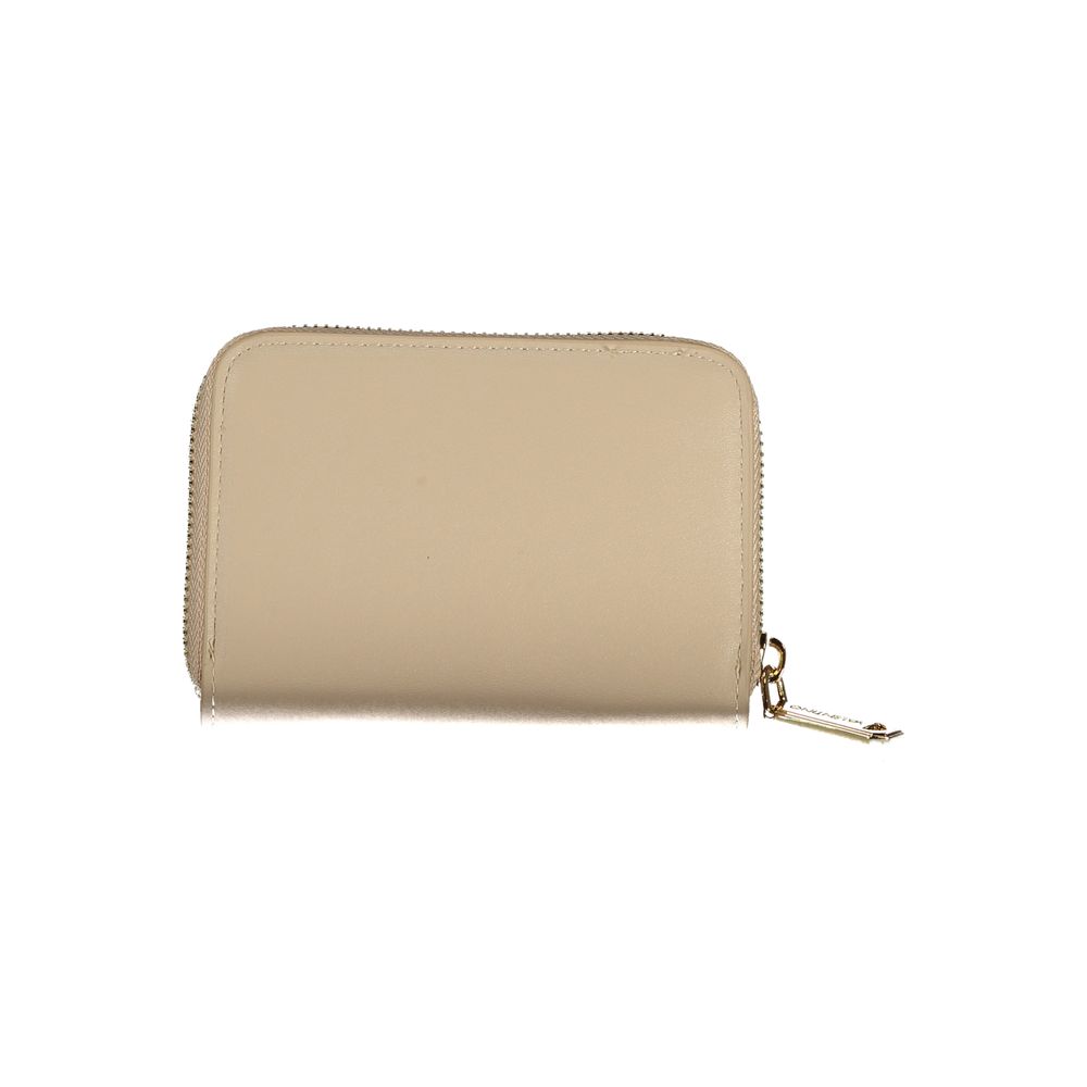 Mario Valentino Beige Polyurethane Women Wallet