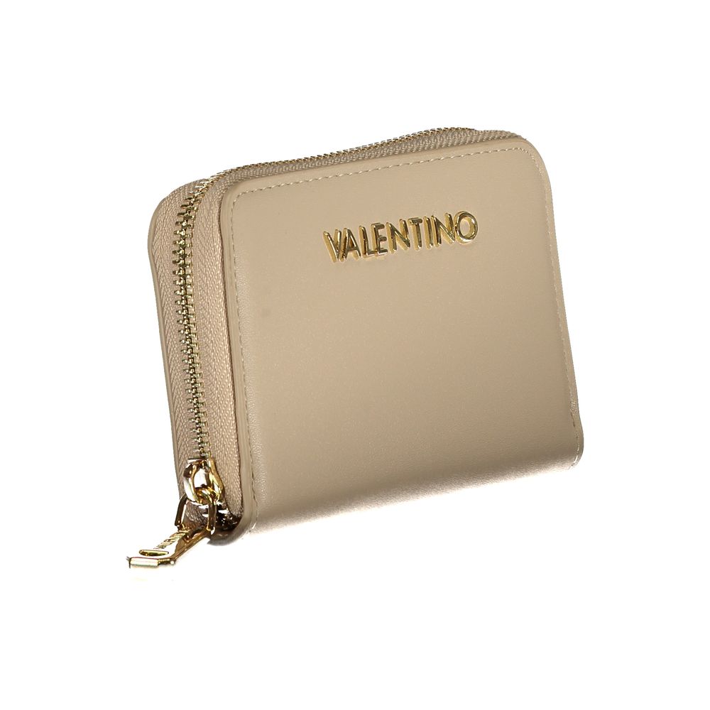 Mario Valentino Beige Polyurethane Women Wallet