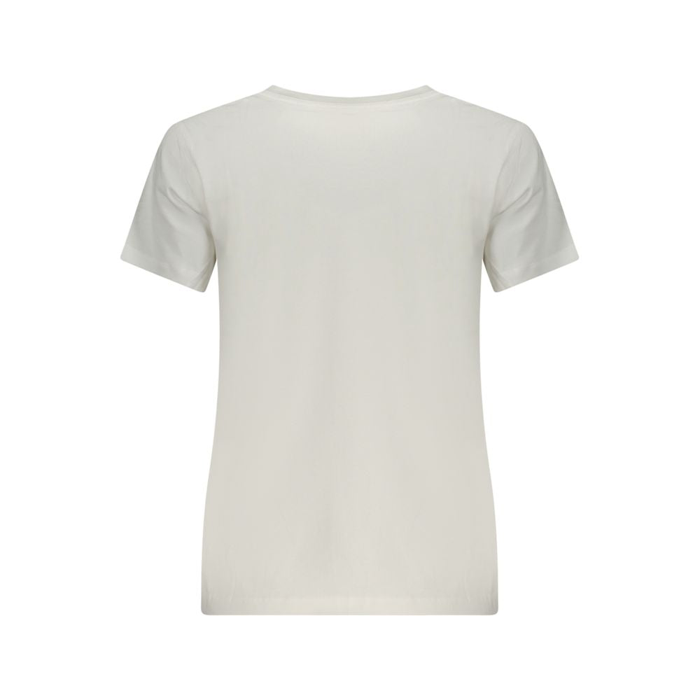 Pepe Jeans Bianco Cotton Women T-Shirt