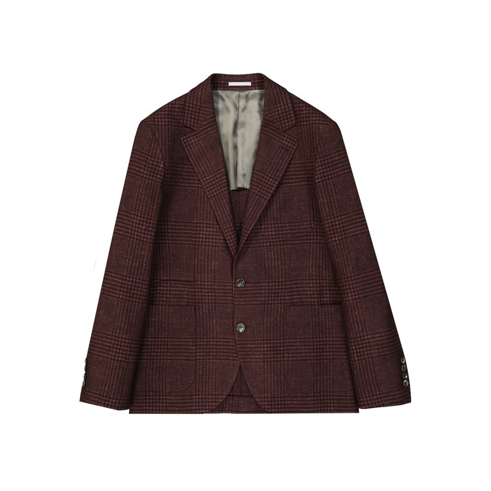 Brunello Cucinelli Multicolor Wool Blazer