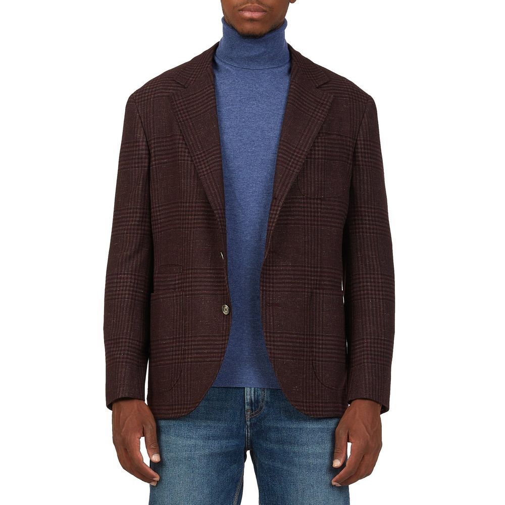 Brunello Cucinelli Multicolor Wool Blazer