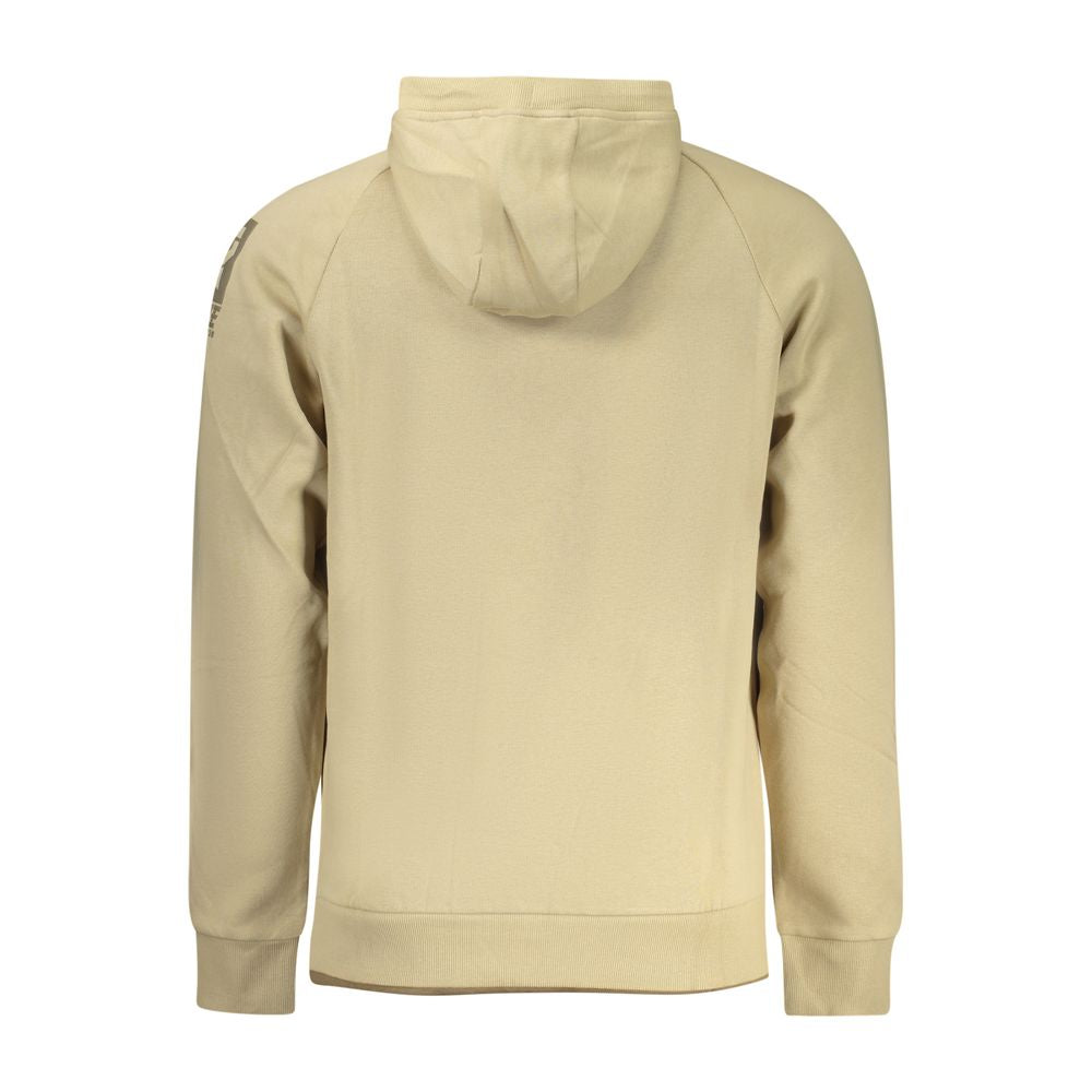 Rifle Beige Cotton Men Sweatshirt