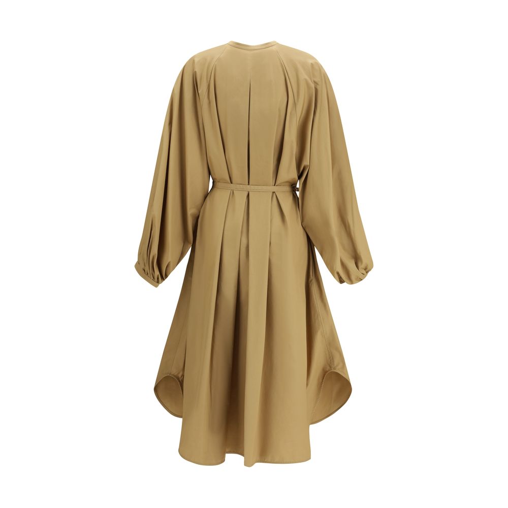 Loulou De Saison Beige Cotton Casual Dress