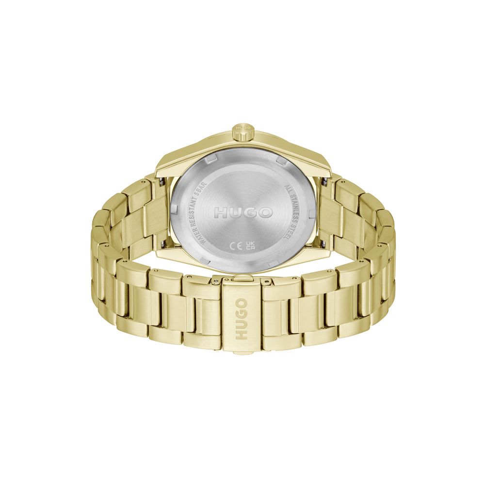 Hugo Boss Gold Stainless Steel Dress Watch