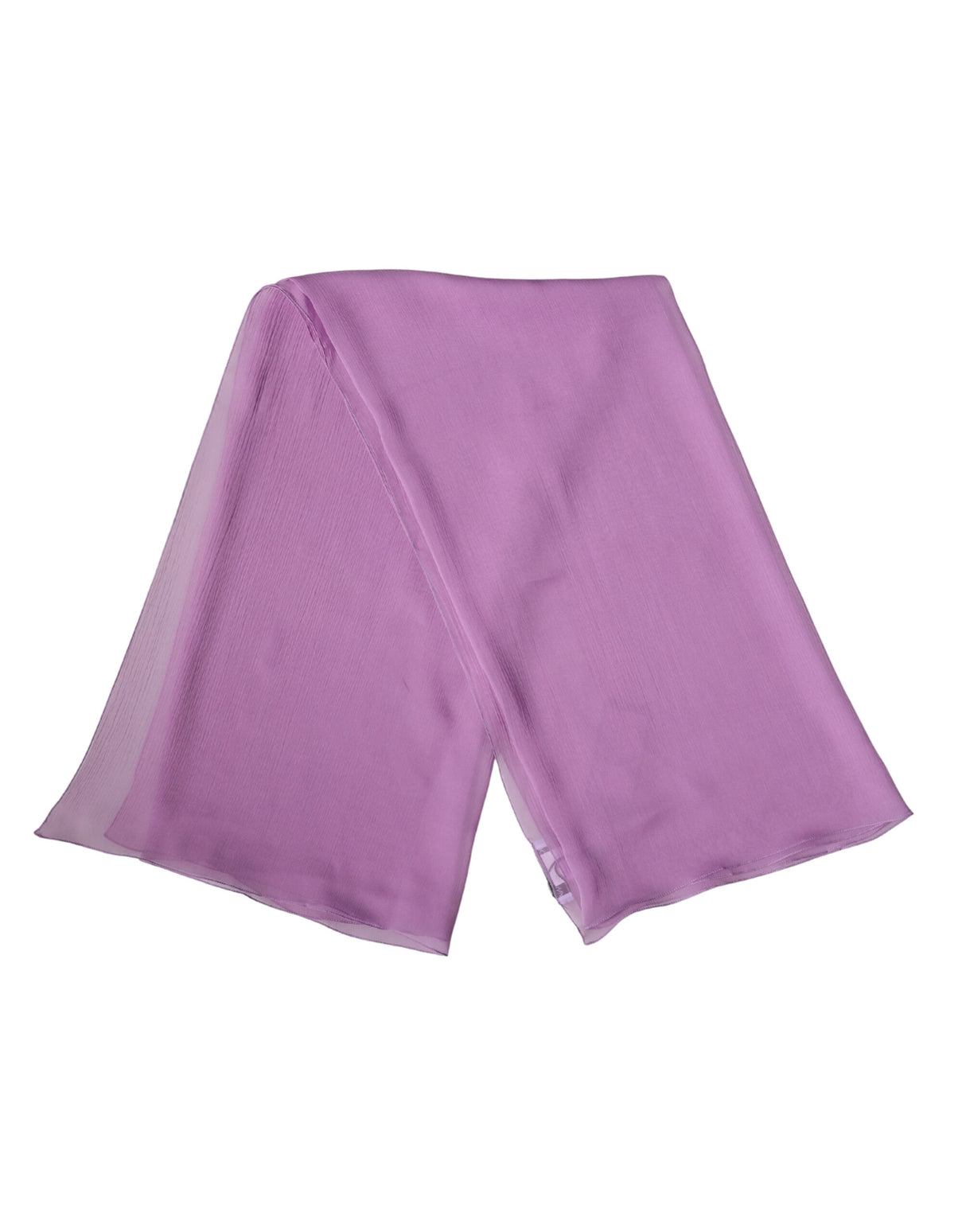 Dolce & Gabbana Light Purple Silk Neck Wrap Foulard 114cm x 114cm Scarf
