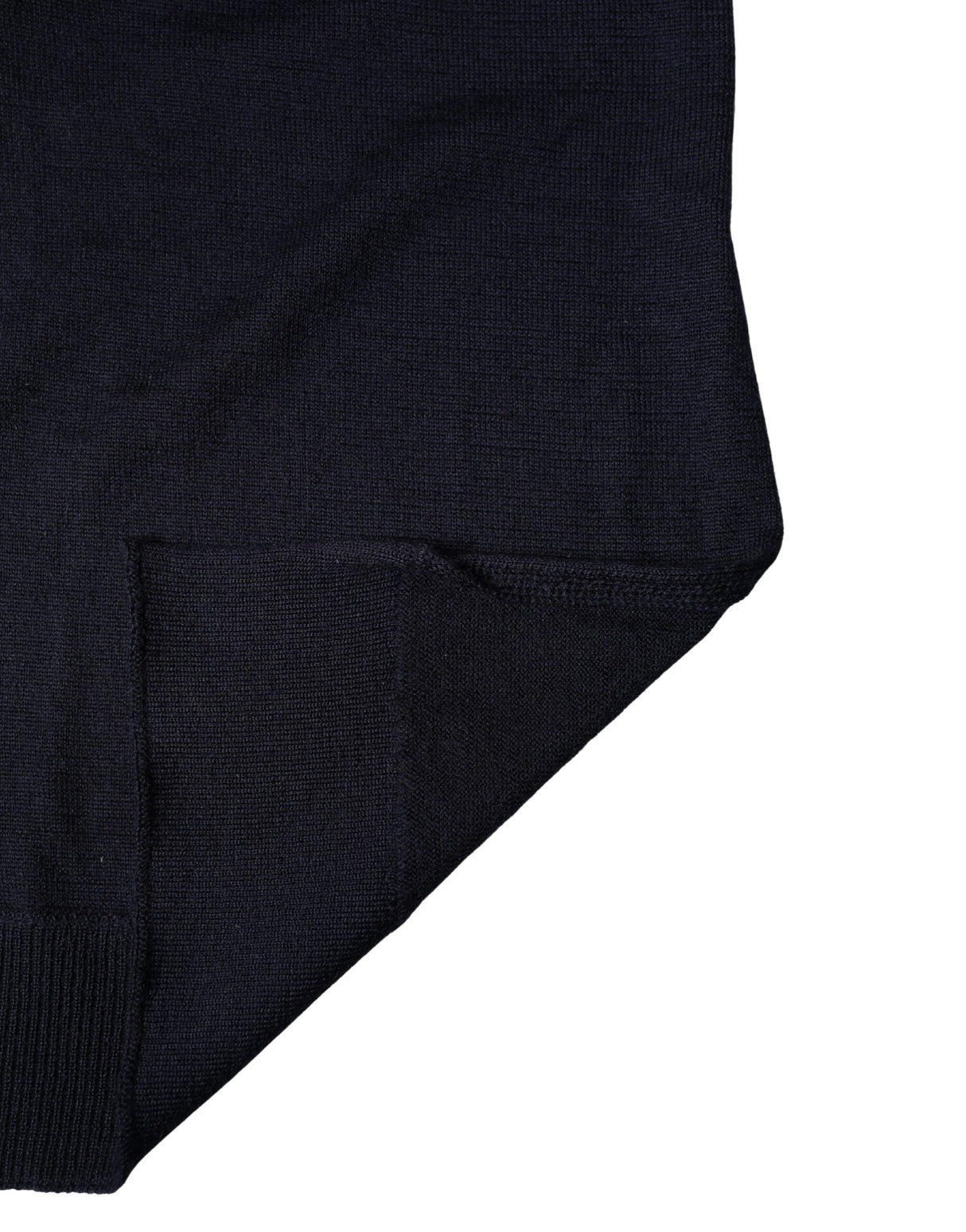 Dolce & Gabbana Blue Wool Knitted Shawl Neck Wrap 200cm x 25cm Scarf