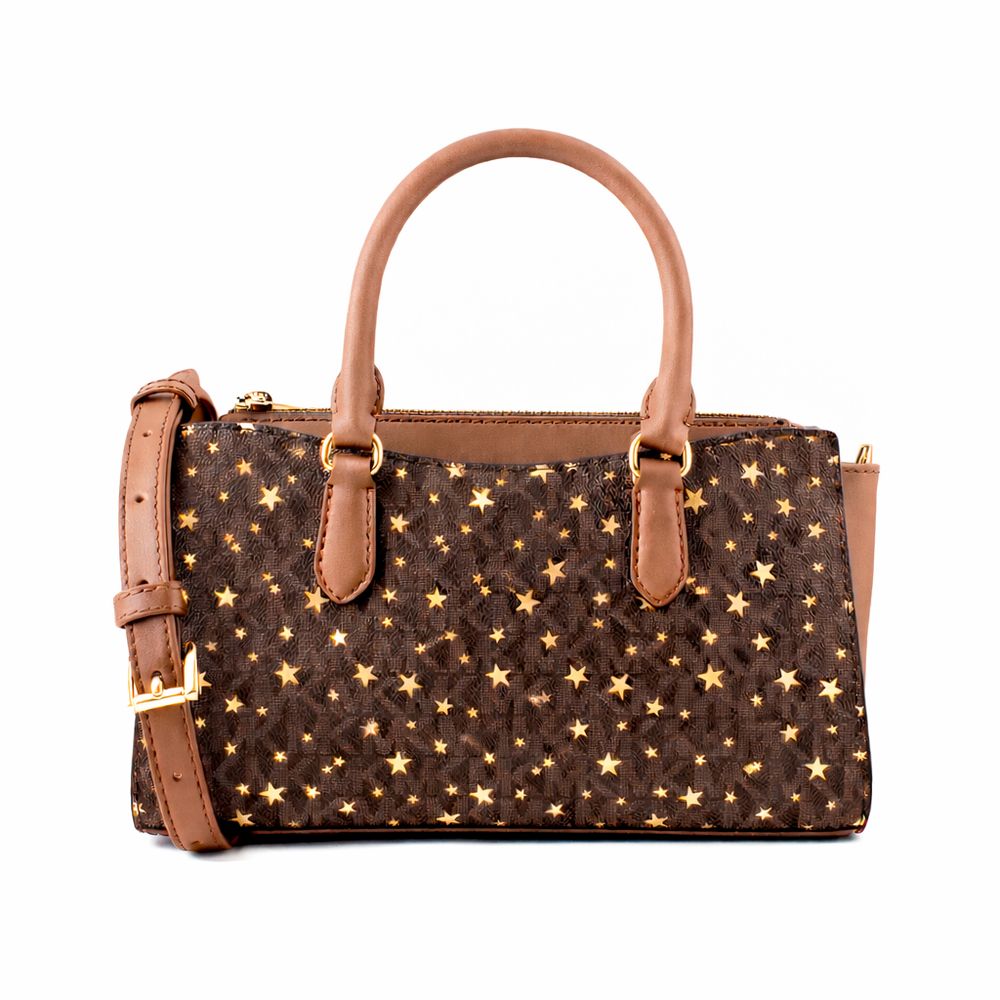 Michael Kors Brown Canvas Handbag
