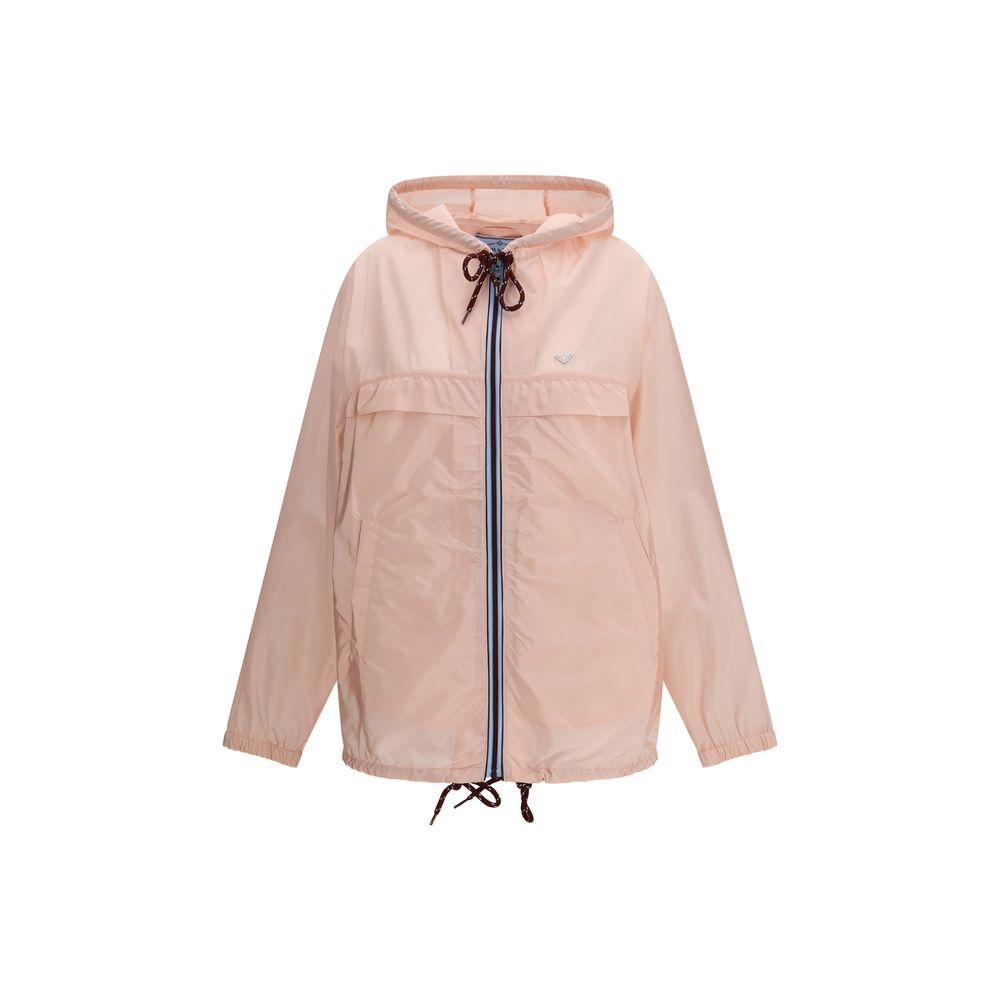 Prada Multicolor Recycled Polyamide Shell Jacket