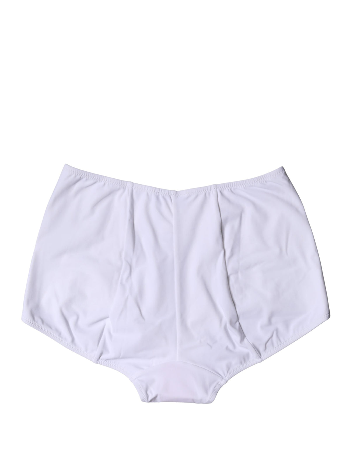 Dolce & Gabbana White Logo Girdle High Waist Panty Underwear