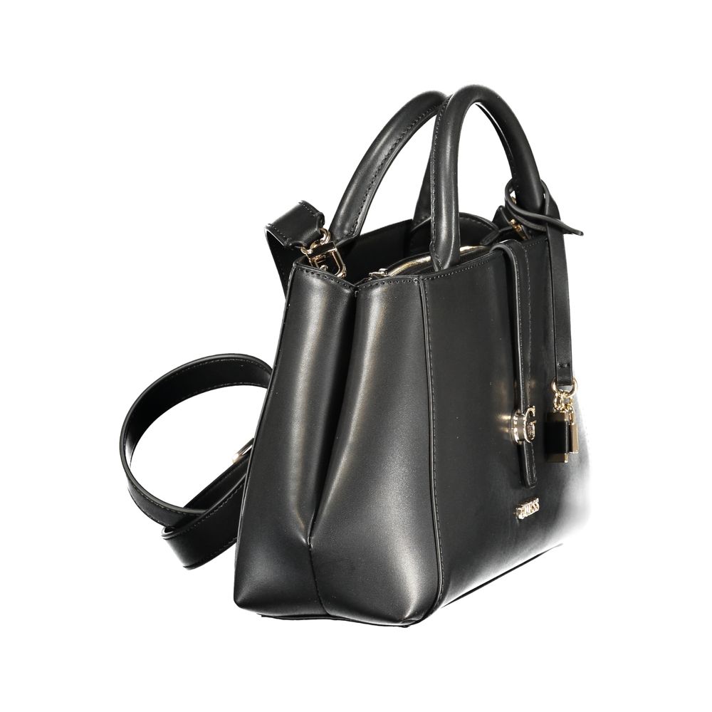 Guess Jeans Black Polyurethane Women Handbag