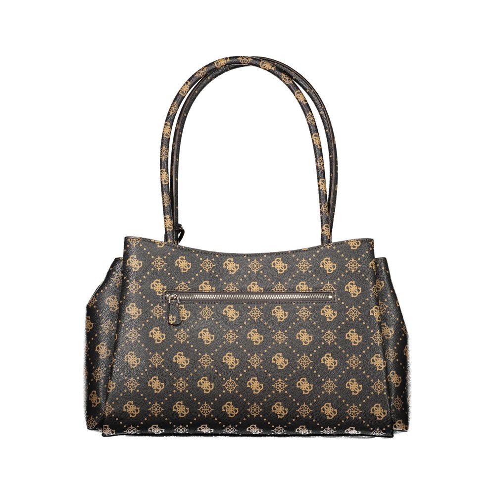 Guess Jeans Marrone Poliuretano Women Handbag